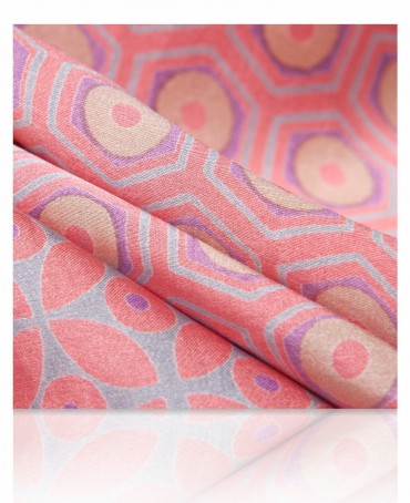 Шейный Платочек Женский SS.KV-SMALL.FLORE/PINK